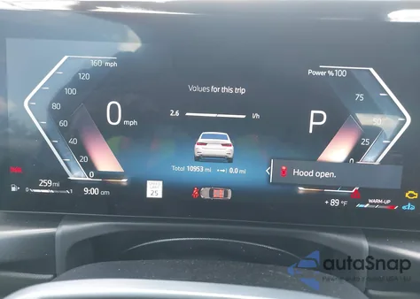 2025 BMW 3 Series 330I from USA, damaged, VIN 3MW69CW02S8E96501